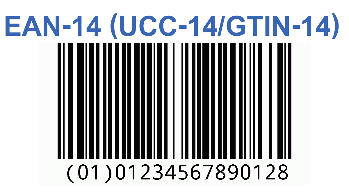 (UCC-14/GTIN-14) free barcode generator with bar width reduction (vector PDF, EPS)