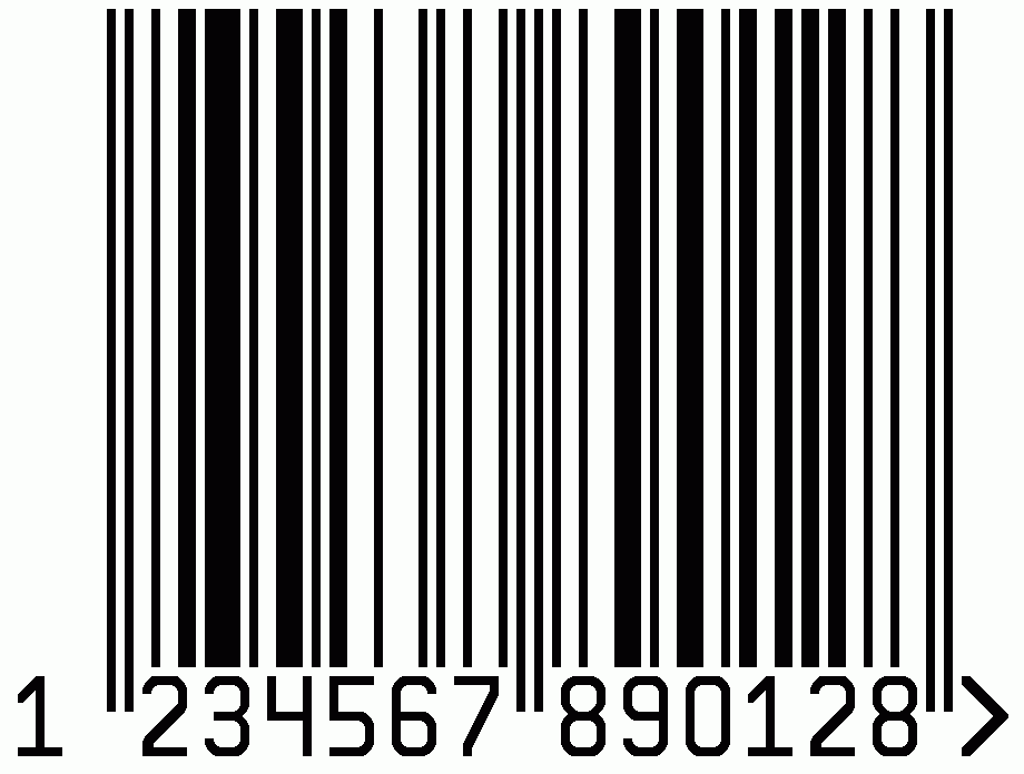 Inside role Spooky EAN-13 free barcode generator with bar width reduction (vector PDF, AI, EPS)