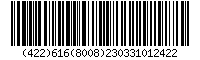 Barcode EAN-128, encode Country of Origin of a Trade Item, Date and Time of Production