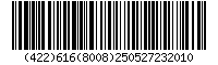 Barcode EAN-128, encode Country of Origin of a Trade Item, Date and Time of Production