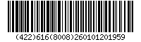 Barcode EAN-128, encode Country of Origin of a Trade Item, Date and Time of Production
