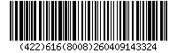Barcode EAN-128, encode Country of Origin of a Trade Item, Date and Time of Production Barcode EAN-128, encode Country of Origin of a Trade Item, Date and Time of Production