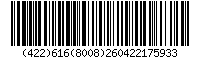 Barcode EAN-128, encode Country of Origin of a Trade Item, Date and Time of Production