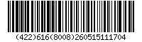 Barcode EAN-128, encode Country of Origin of a Trade Item, Date and Time of Production