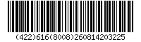 Barcode EAN-128, encode Country of Origin of a Trade Item, Date and Time of Production