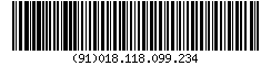 Barcode EAN-128, encode Your IP address