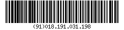 Barcode EAN-128, encode Your IP address