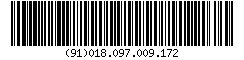 Barcode EAN-128, encode Your IP address