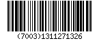 Barcode EAN-128 (GS1-128), encode expiry date and time 13-11-27 13:26